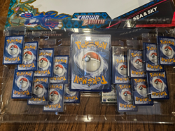Pokemon Crown Zenith Sea & Sky Collection Box Sam's Club Opened No Cards Missing - Image 5