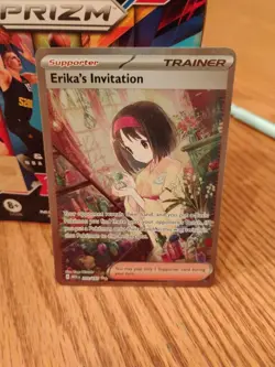 Erika’s Invitation 203/165 Sv: Scarlet & Violet 151 Special Illustration Rare NM - Image 1