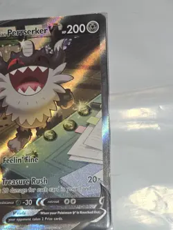 Pokemon TCG Lost Origin #184/196 Galarian Perrserker V (Alternate Full Art) - Image 2