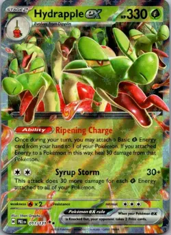 Pokemon TCG Hydrapple ex Double Rare SV: Prismatic Evolutions 011/131 MP - Image 1