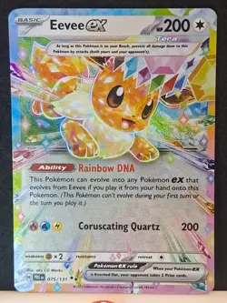 Pokemon TCG Eevee EX 075/131 Double Rare - Prismatic Evolutions NM/MT - Image 2