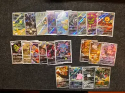 78 Japanese Pokemon SR & AR Lot – Black Bolt, White Flare, Mega Brave – NM - Image 4