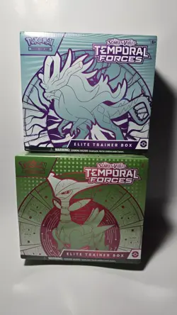 Pokemon Scarlet Violet Temporal Forces Elite Trainer Box ETB - Sealed X2 - Image 1
