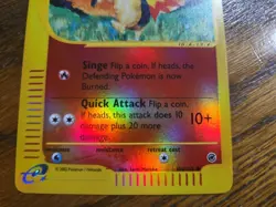 Pokemon Base Set Expedition # 104/165 Reverse Holo CYNDAQUIL**never played** - Image 3