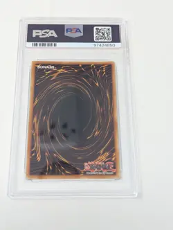 2022 Yugioh Harpies Pet Dragon - Fearsome Fire Blast - LD S3 PSA 9 - Image 2