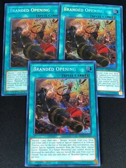YUGIOH BRANDED OPENING MP22-EN155 1ST SECRET X3 (NM) - Image 1
