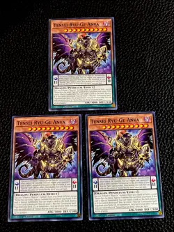 Tensei Ryu-Ge Anva (X3) ALIN-EN024 Yugioh 1st Edition (New) - Image 1