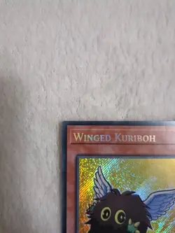 ☆ Winged Kuriboh Secret Rare Chibi Art MZMU-EN064 Secret Rare 1st Ed YuGiOh ☆ - Image 2