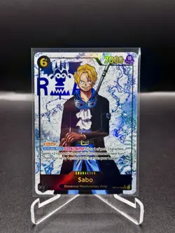 One Piece TCG Sabo SEC Alternate Alt Art (Parallel) OP13-120 - NM - English - Image 1