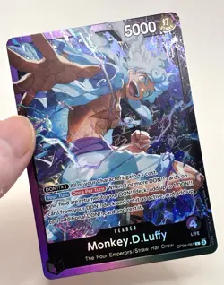 One Piece CCG Monkey D Luffy Leader OP09-061 Starter Deck 26 Mint Condition - Image 2