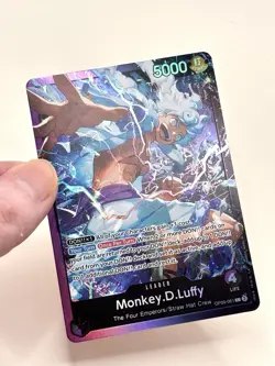 One Piece CCG Monkey D Luffy Leader OP09-061 Starter Deck 26 Mint Condition - Image 4