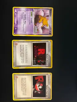 Pokemon EX Team Rocket Returns Reverse Holo Lot 9 Cards Stamped 2004 Vintage - Image 5