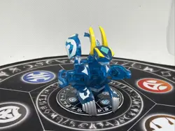 Bakugan BakuTech Translucent Pyrus Flare Dragaon & Ability Card MG Japan Import - Image 1