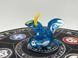 Bakugan BakuTech Translucent Pyrus Flare Dragaon & Ability Card MG Japan Import - Image 4