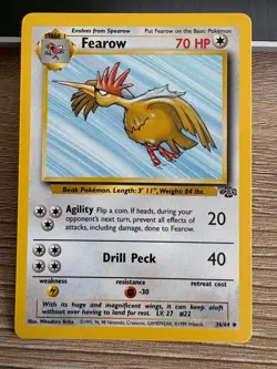 Fearow 36/64 - Jungle Set - VINTAGE WOTC POKEMON CARD - NM - Image 1