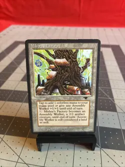 Vintage 1994 MTG Antiquities Mishra’s Factory (Spring) Card - Image 1