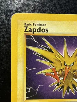 FREE SHIPPING Pokemon TCG Zapdos Fossil 1st Edition Non-Holo Card 30/62 MP - Image 2