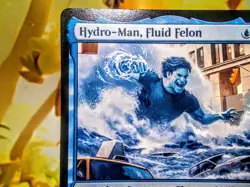 Hydro-Man, Fluid Felon regular magic the gathering spider-man trading card - Image 4