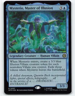 Mysterio, Master of Illusion #37, Foil Magic the Gathering card - Image 1