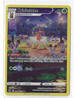 Kricketune GG02/GG70 Crown Zenith SWSH Ultra Rare Pokemon TCG Card NM - Image 1