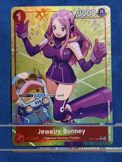 Jewelry Bonney (Parallel) - ST21-004 - One Piece Card Game NM English - Image 1