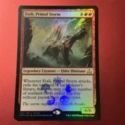 MTG Etali, Primal Storm Foil Card, Media Promos, Rare NM - Image 1