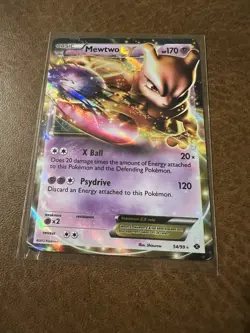 Mewtwo EX - 54/99 - Pokemon Next Destinies Black & White Ultra Rare Card - Image 1