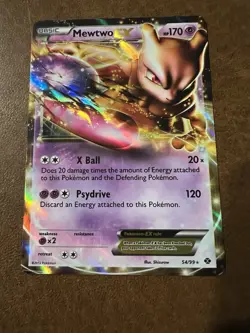 Mewtwo EX - 54/99 - Pokemon Next Destinies Black & White Ultra Rare Card - Image 4