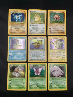 Vintage Rare Holo Pokemon Card Lot 1999/2000 - Base Set, Jungle, Fossil - MP/HP - Image 1