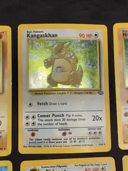 Vintage Rare Holo Pokemon Card Lot 1999/2000 - Base Set, Jungle, Fossil - MP/HP - Image 3