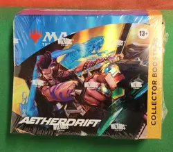 MtG Aetherdrift Collector Booster Box Sealed with Free Shipping - Image 1