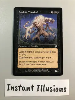 LP Undead Warchief - Scourge Mtg Tcg - Image 1
