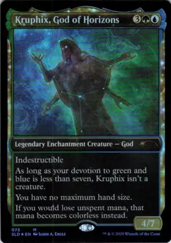 MTG Kruphix, God of Horizons (73) | NM Foil | Secret Lair Stargazing {SLD} - Image 2