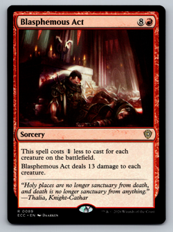 Blasphemous Act R 0089 Lorwyn Eclipsed Regular - Image 1