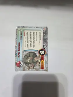 GOLEM Pokemon 1999 Topps #76 TV Animation Edition Holo FOIL NM - Image 2