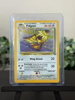Pokemon TCG Pidgeot Jungle 8/64 Holo Unlimited Holo Rare - Image 1