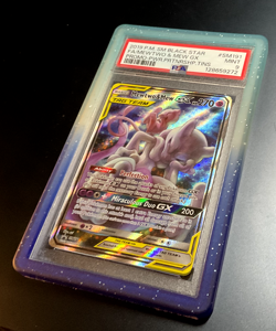 2019 Pokemon Mewtwo & Mew GX SM191 PSA 9 Sun & Moon Promo Power Partnerships - Image 3