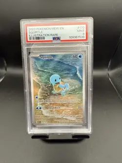 Squirtle 170/165 PSA 9 MINT Secret Rare Holo Scarlet & Violet 151 Pokemon TCG - Image 1