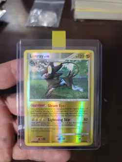 Pokemon Luxray 7/130 Diamond and Pearl Reverse Holo - Image 1