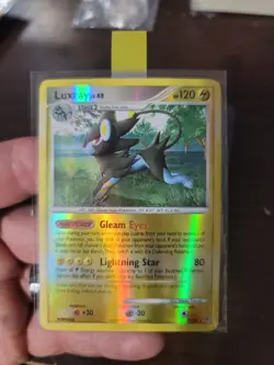 Pokemon Luxray 7/130 Diamond and Pearl Reverse Holo - Image 3