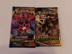 Pokemon - Evolving Skies/Darkness Ablaze Booster Packs - Umbreon Art! - Image 1