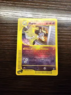 Hypno - 16/147 Aquapolis e-Reader Reverse Holo Rare Pokemon - MP - Image 1