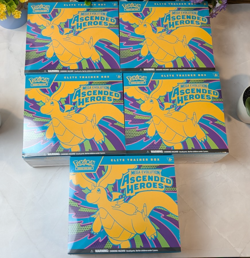 Pokemon Ascended Heroes Elite Trainer Box ETB Lot of (5) BRAND NEW SEALED! - Image 1