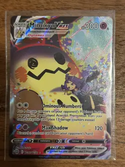 Mimikyu VMAX TG17/TG30 Brilliant Stars Trainer Gallery Full Art Pokemon TCG NM - Image 1