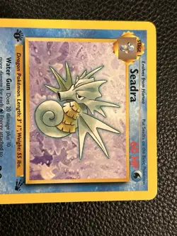 Seadra 42/62 1st Edition Fossil Pokemon TCG Regular - Image 2