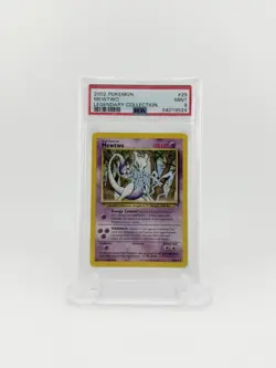 Pokemon TCG Mewtwo Legendary Collection Rare Regular 29/110 PSA 9 2002 English - Image 1