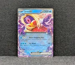 Jynx ex #124/165 Holo Double Rare SV: Scarlet & Violet 151 Pokemon NM - Image 1