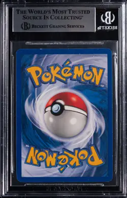 #005 - 2000 Pokemon Team Rocket Unl Rare Holo #4 Dark Charizard - BGS NM-MT+ 8.5 - Image 2