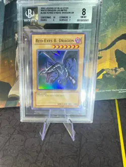 🔥 Yu-Gi-Oh! 2002 Legend of Blue-Eyes White Dragon (LOB) – Red-Eyes B. Dragon 🔥 - Image 1