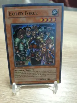 Yu-Gi-Oh! TCG Exiled Force LOD-023 Super Rare 1st ED LP ENG - Image 1